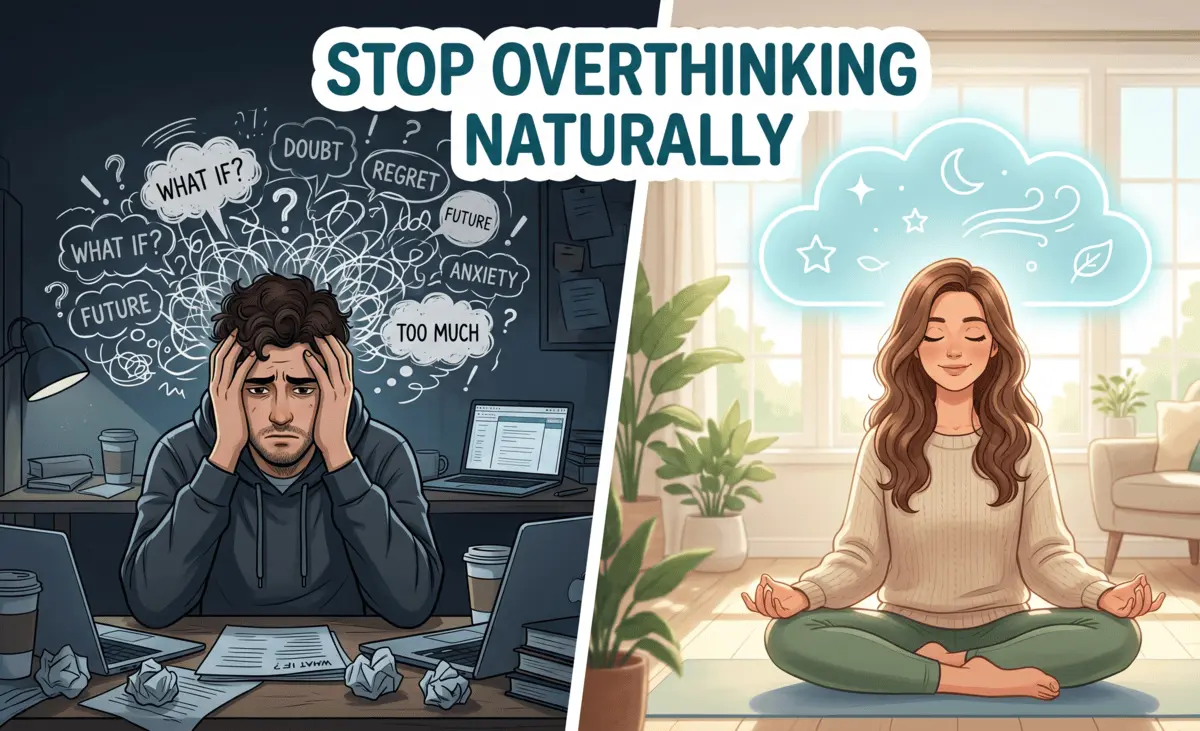 how to stop overthinking